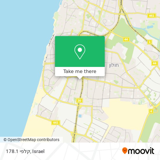 קלפי 178.1 map