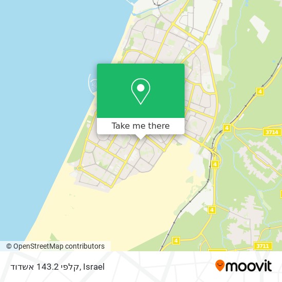 קלפי 143.2 אשדוד map