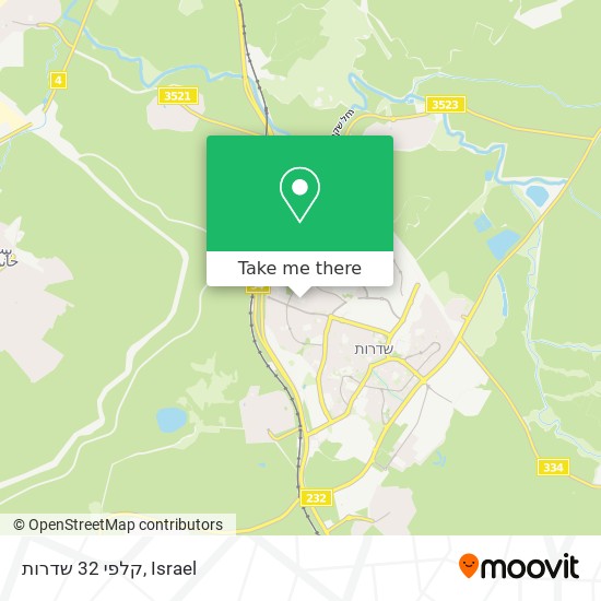 קלפי 32 שדרות map