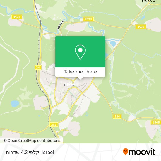 קלפי 4.2 שדרות map