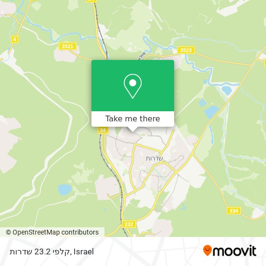 קלפי 23.2 שדרות map