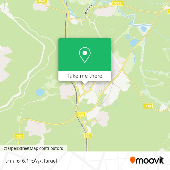 קלפי 6.1 שדרות map