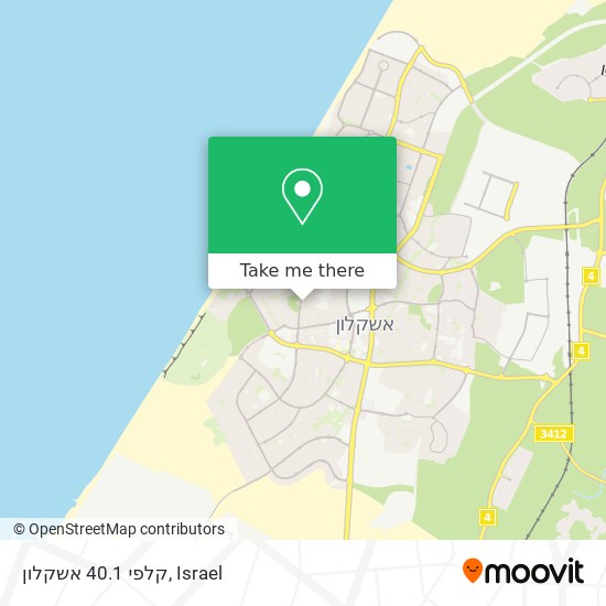 קלפי 40.1 אשקלון map