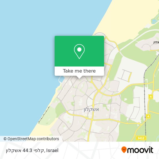 קלפי 44.3 אשקלון map