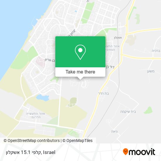 קלפי 15.1 אשקלון map