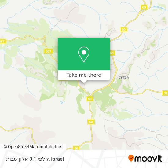 קלפי 3.1 אלון שבות map