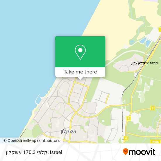 קלפי 170.3 אשקלון map