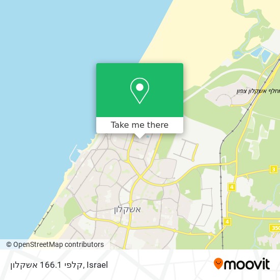 קלפי 166.1 אשקלון map