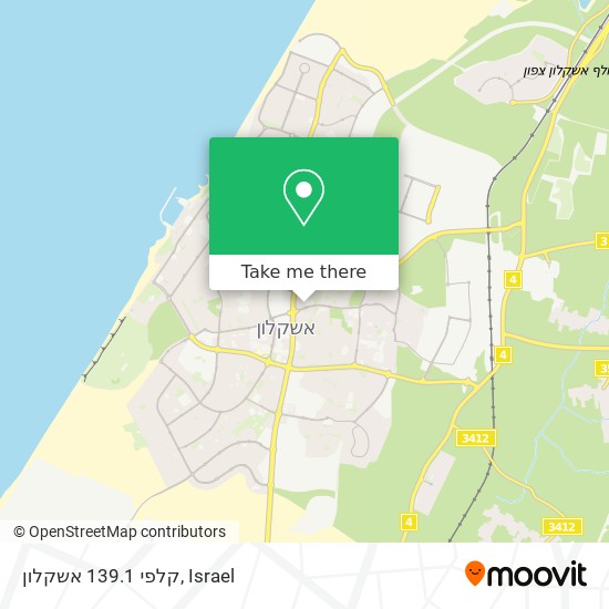 קלפי 139.1 אשקלון map