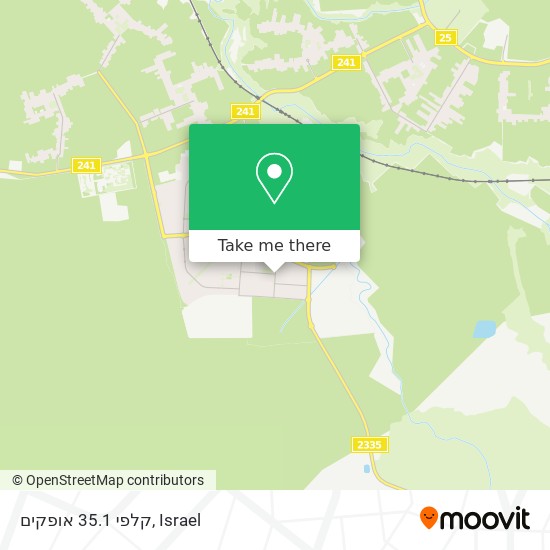 קלפי 35.1 אופקים map