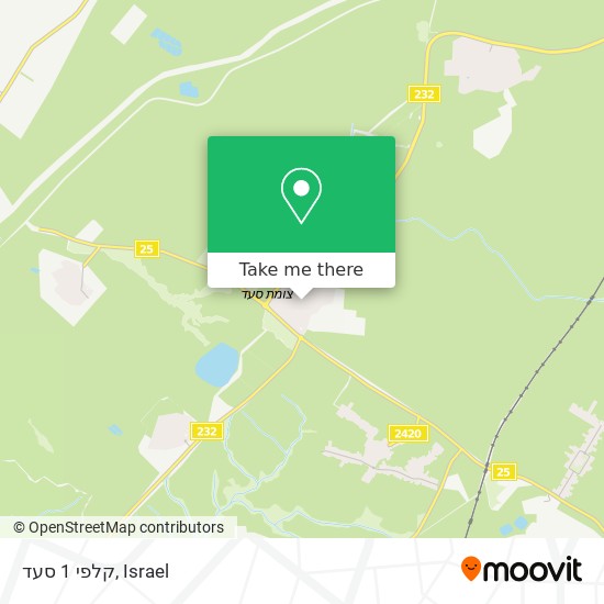 קלפי 1 סעד map