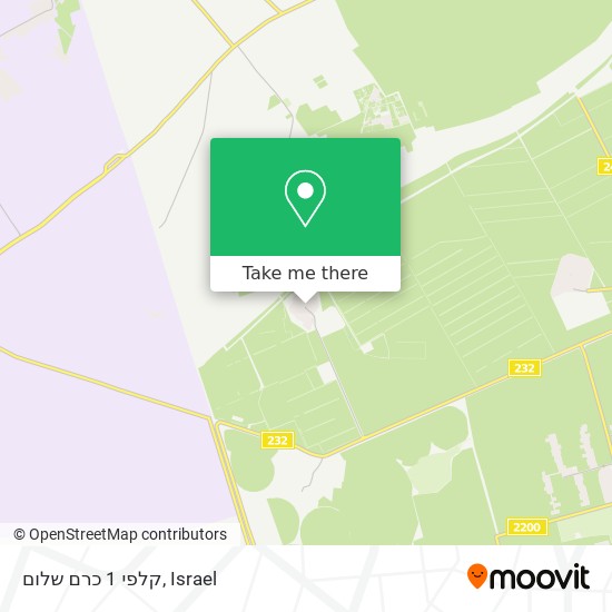 קלפי 1 כרם שלום map