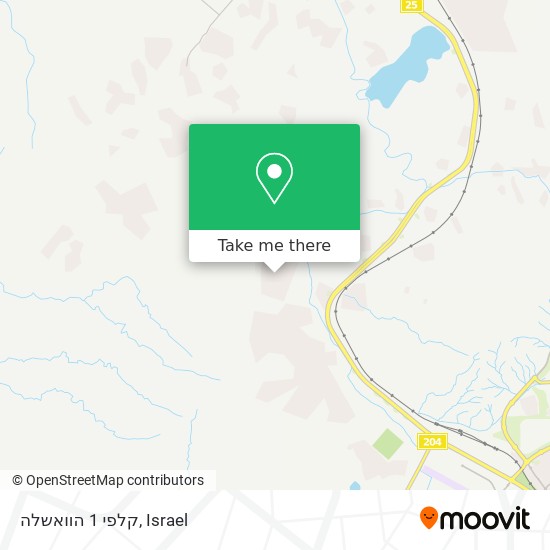 קלפי 1 הוואשלה map