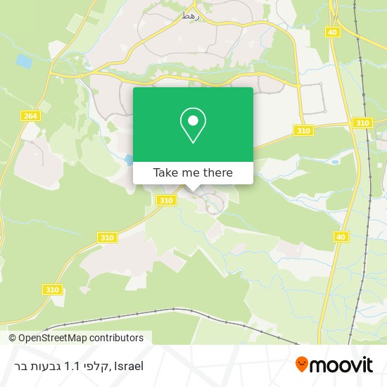 קלפי 1.1 גבעות בר map