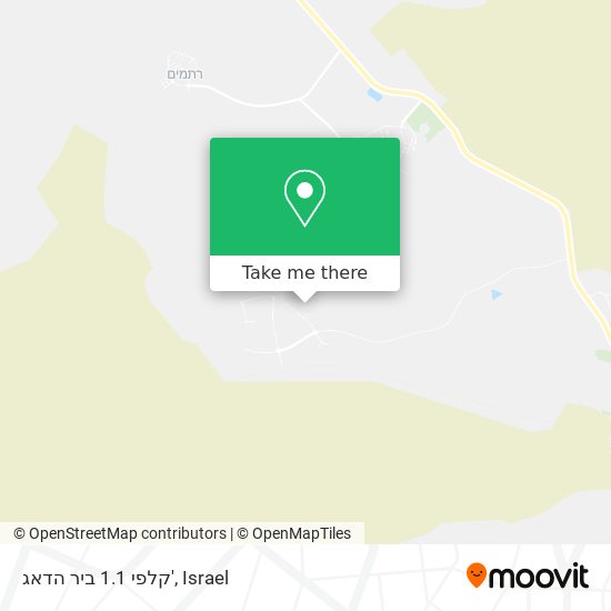 קלפי 1.1 ביר הדאג' map