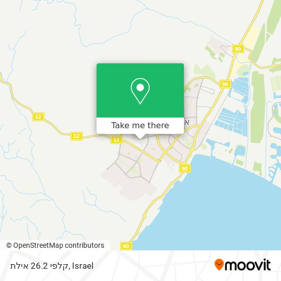 קלפי 26.2 אילת map