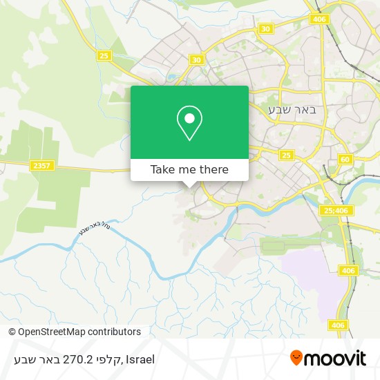 קלפי 270.2 באר שבע map