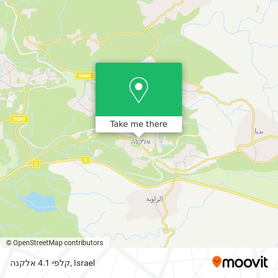 קלפי 4.1 אלקנה map