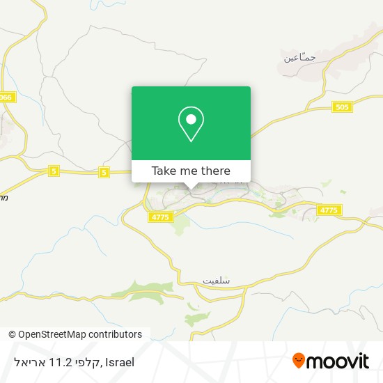 קלפי 11.2 אריאל map