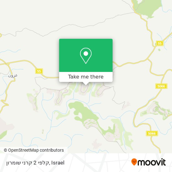 קלפי 2 קרני שומרון map