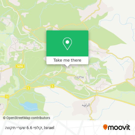 קלפי 6.6 שערי תקווה map