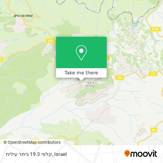 קלפי 19.3 ביתר עילית map