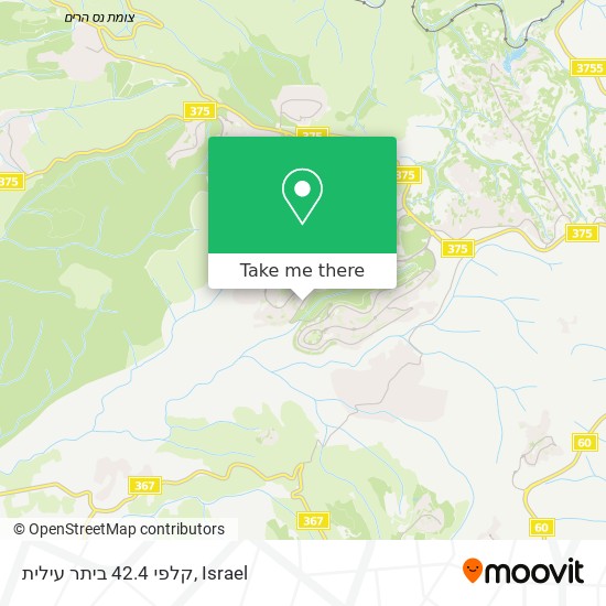 קלפי 42.4 ביתר עילית map