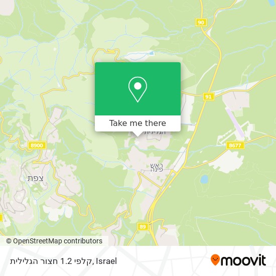 קלפי 1.2 חצור הגלילית map