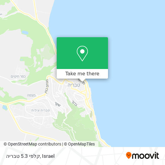 קלפי 5.3 טבריה map