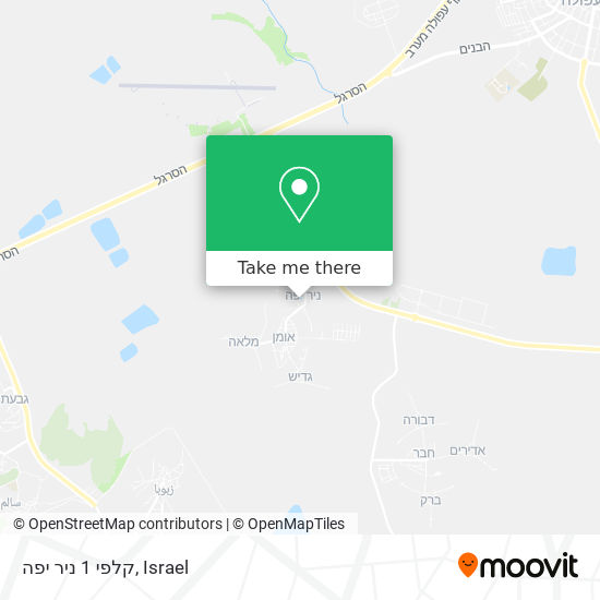 קלפי 1 ניר יפה map