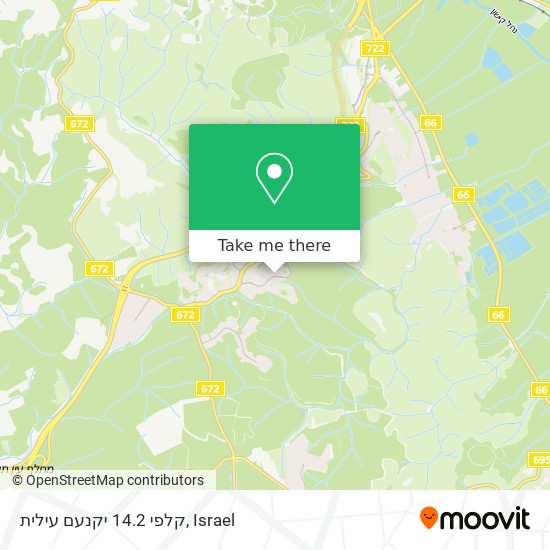 קלפי 14.2 יקנעם עילית map