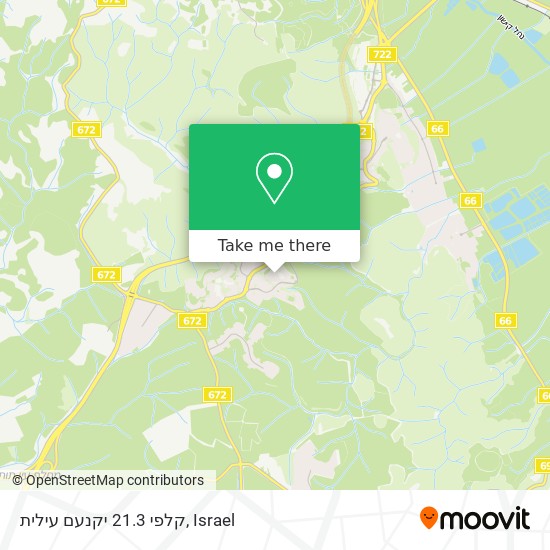 קלפי 21.3 יקנעם עילית map