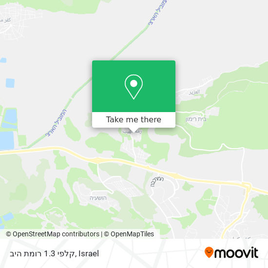 קלפי 1.3 רומת היב map