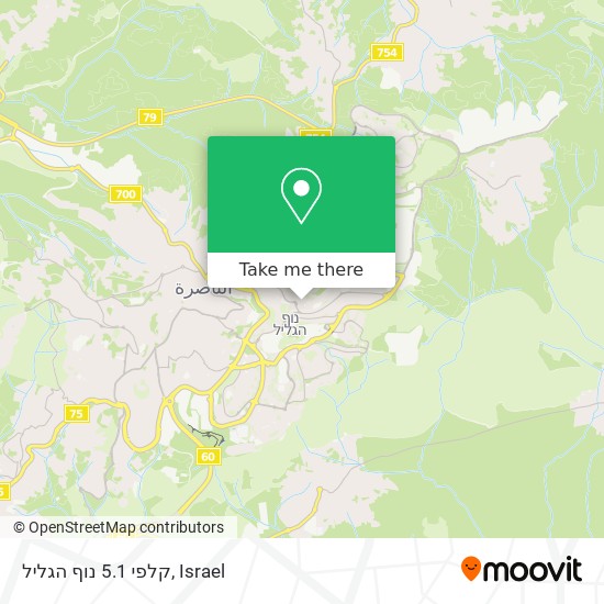 קלפי 5.1 נוף הגליל map