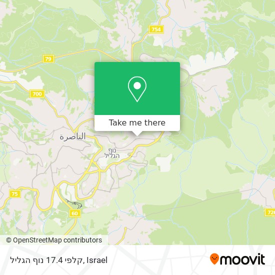 קלפי 17.4 נוף הגליל map