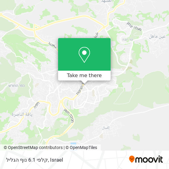 קלפי 6.1 נוף הגליל map