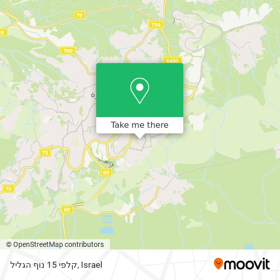 קלפי 15 נוף הגליל map