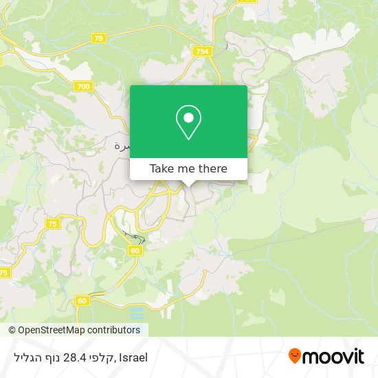 קלפי 28.4 נוף הגליל map