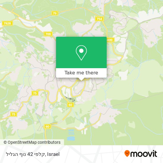 קלפי 42 נוף הגליל map