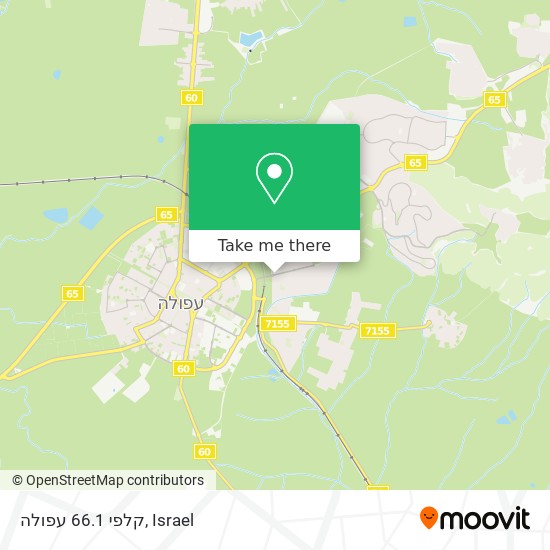 קלפי 66.1 עפולה map