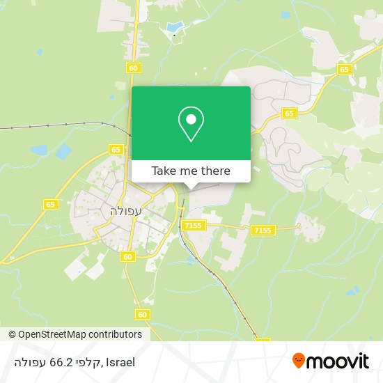 קלפי 66.2 עפולה map