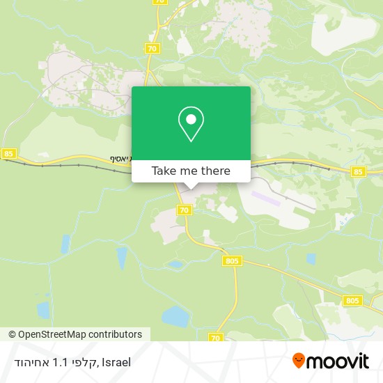 קלפי 1.1 אחיהוד map