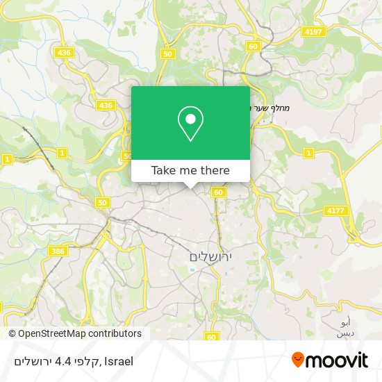 קלפי 4.4 ירושלים map