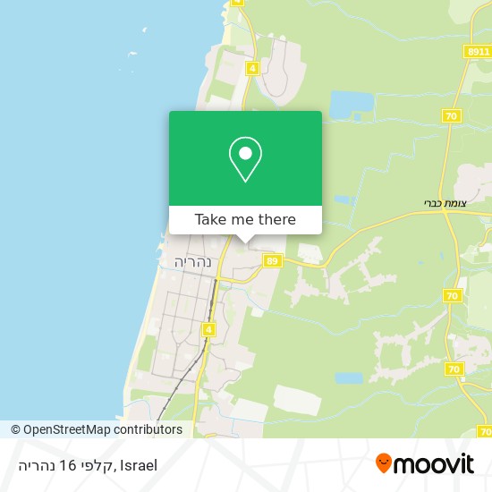 קלפי 16 נהריה map