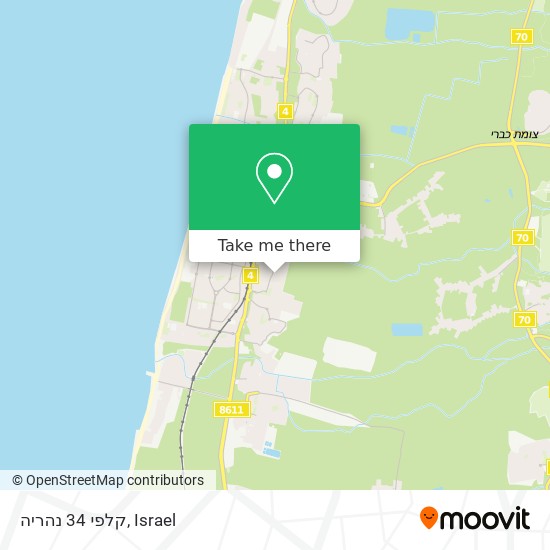 קלפי 34 נהריה map