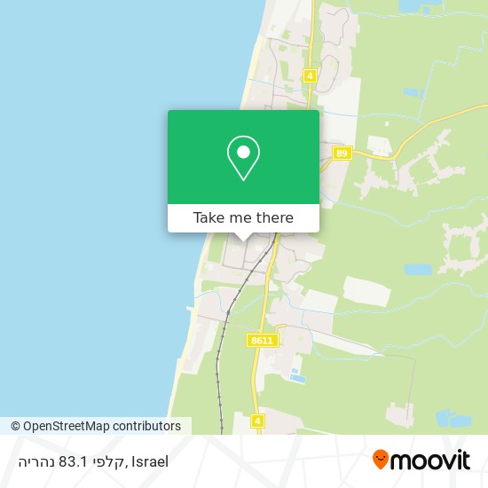 קלפי 83.1 נהריה map