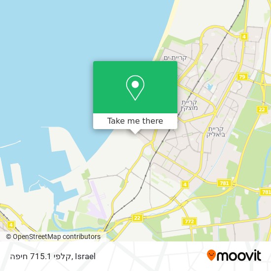 קלפי 715.1 חיפה map