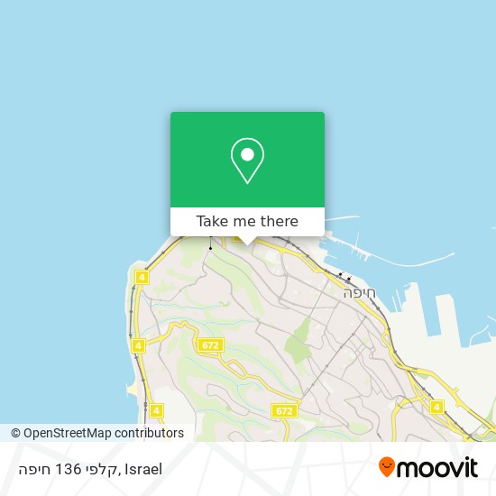 Карта קלפי 136 חיפה