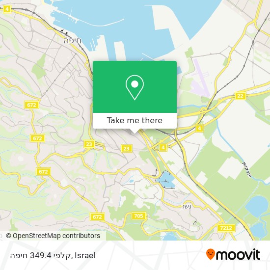 קלפי 349.4 חיפה map