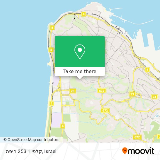 קלפי 253.1 חיפה map